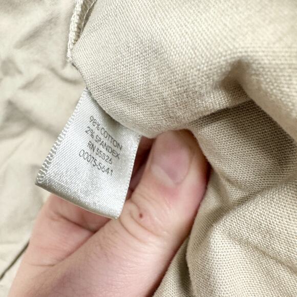 Christopher & Banks Jacket Women XL Tan Collared Utility Pockets Casual Rugged - Picture 5 of 7